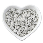 Brass Long-Lasting Plating Micro-Set Zircon Barrel Beads 30pcs/bag