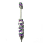 3pcs  Rhinestone Beadable Pens  PE
