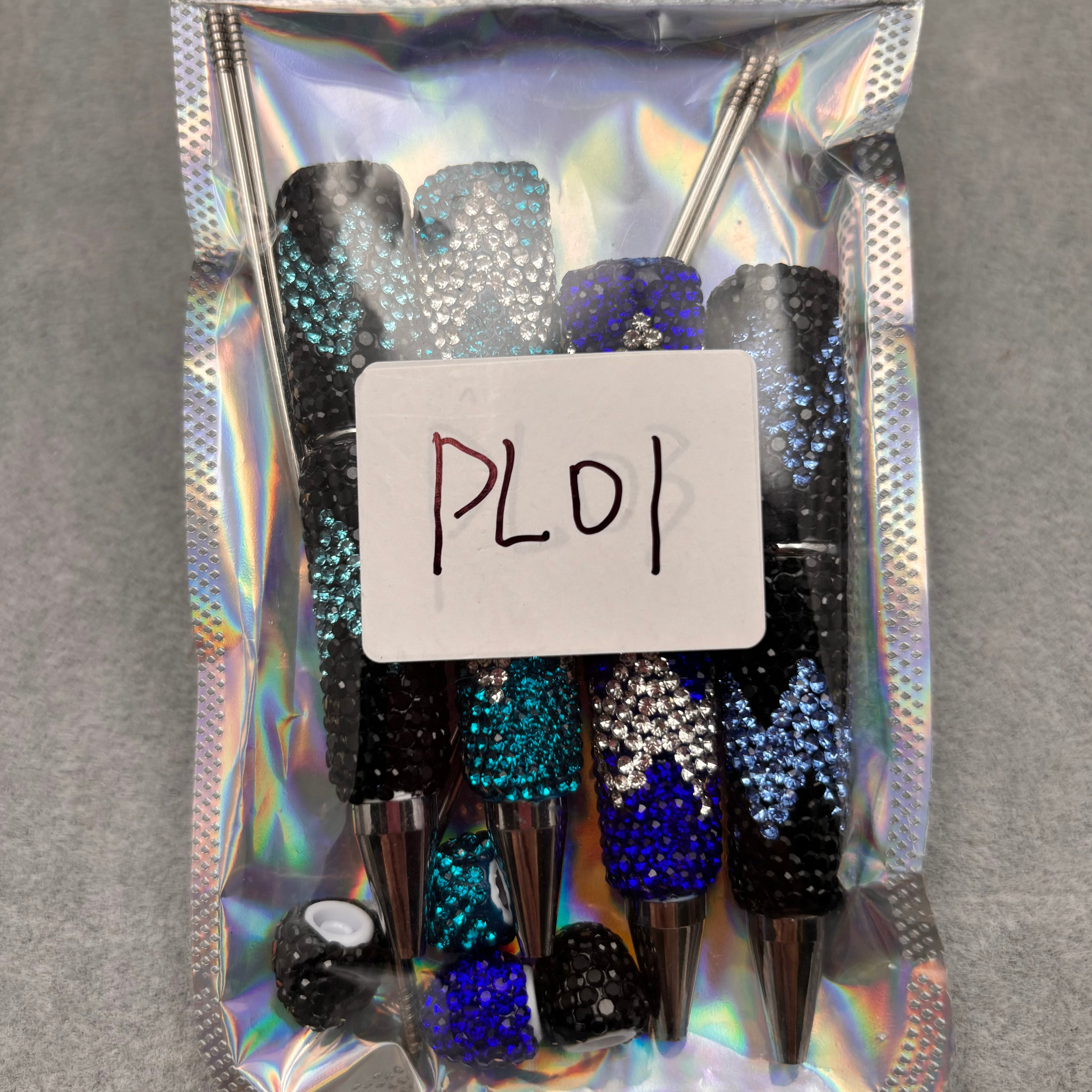 4pcs  Rhinestone Beadable Pens  PL