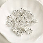14K Gold Plated Irregular Flower Square Spacer Bead 20pcs/bag