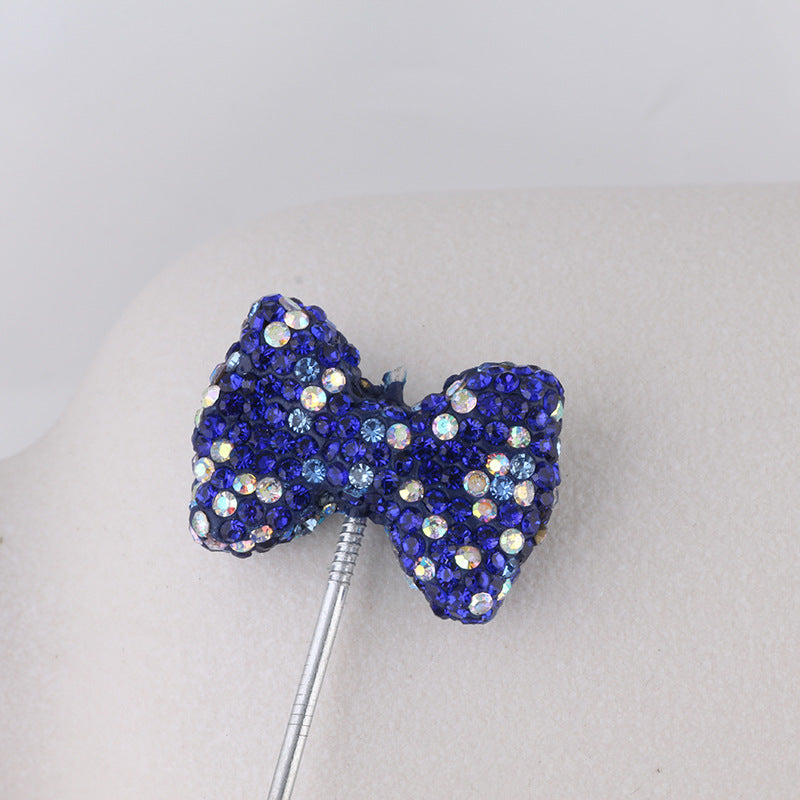 Kimhatter Bow Rhinestone Beads for Beadable Pen 3PCS/BAG (KHR03)