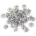 Acrylic Wave Pattern Layering Spacer Beads