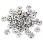Acrylic Wave Pattern Layering Spacer Beads