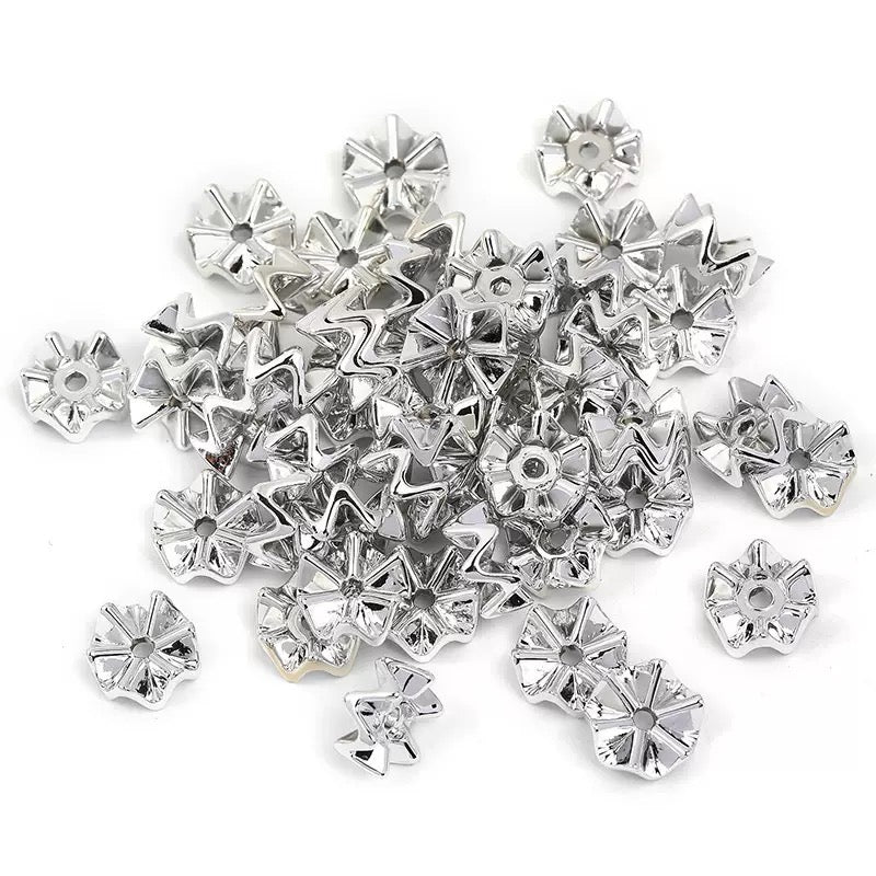 Acrylic Wave Pattern Layering Spacer Beads