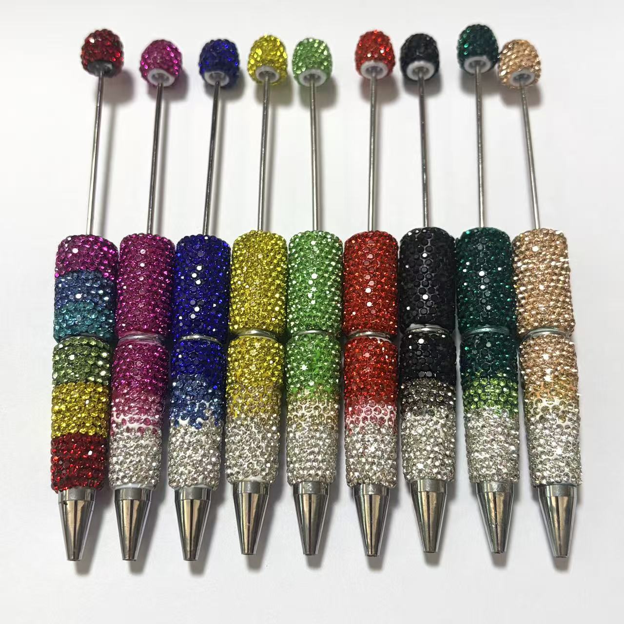 10pcs  Rhinestone Beadable Pens