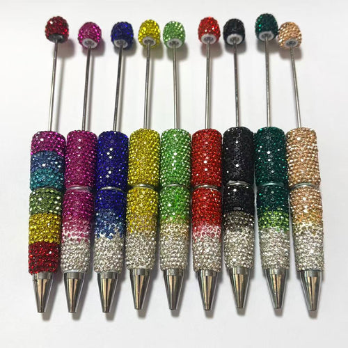10pcs  Rhinestone Beadable Pens