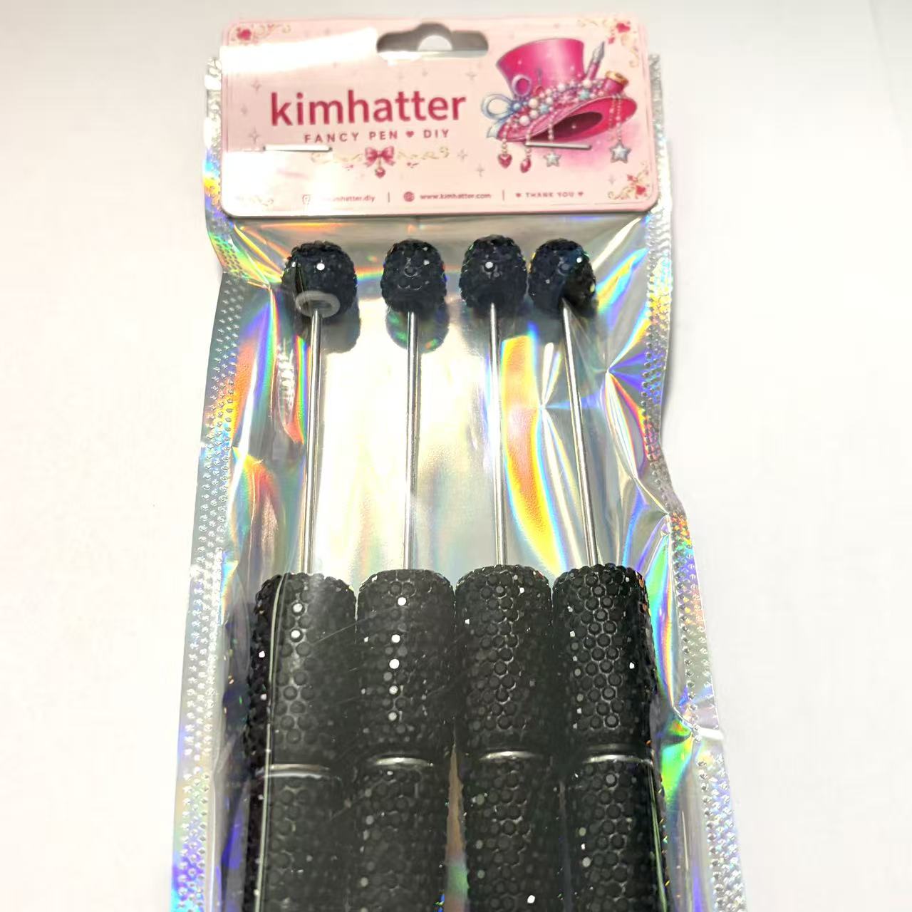 4pcs Rhinestone Beadable Pens
