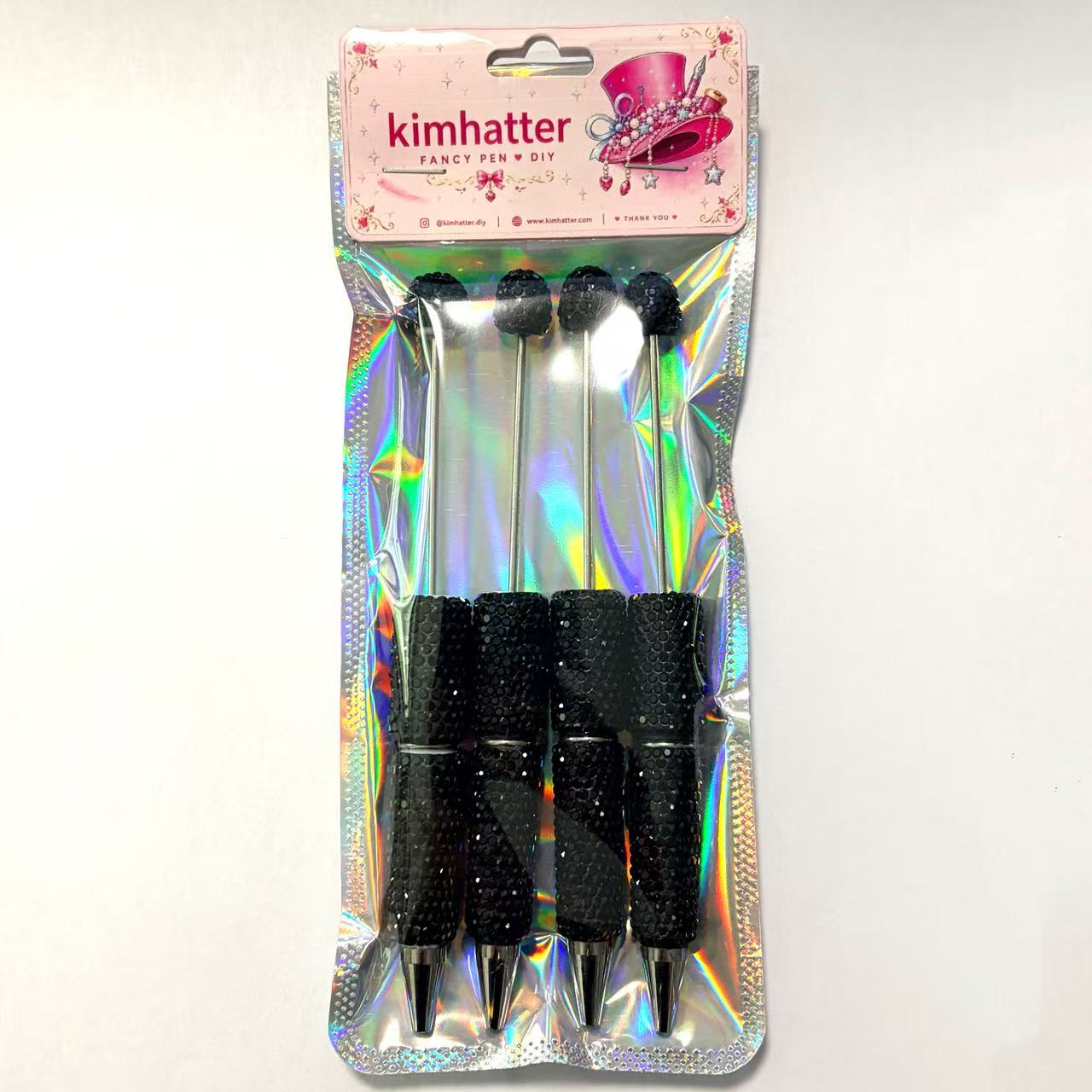 4pcs Rhinestone Beadable Pens