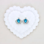 Kimhatter Heavy Duty Double-Sided Crown Alloy Bead with Rhinestones 2pcs/bag