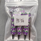 3pcs  Rhinestone Beadable Pens  PE