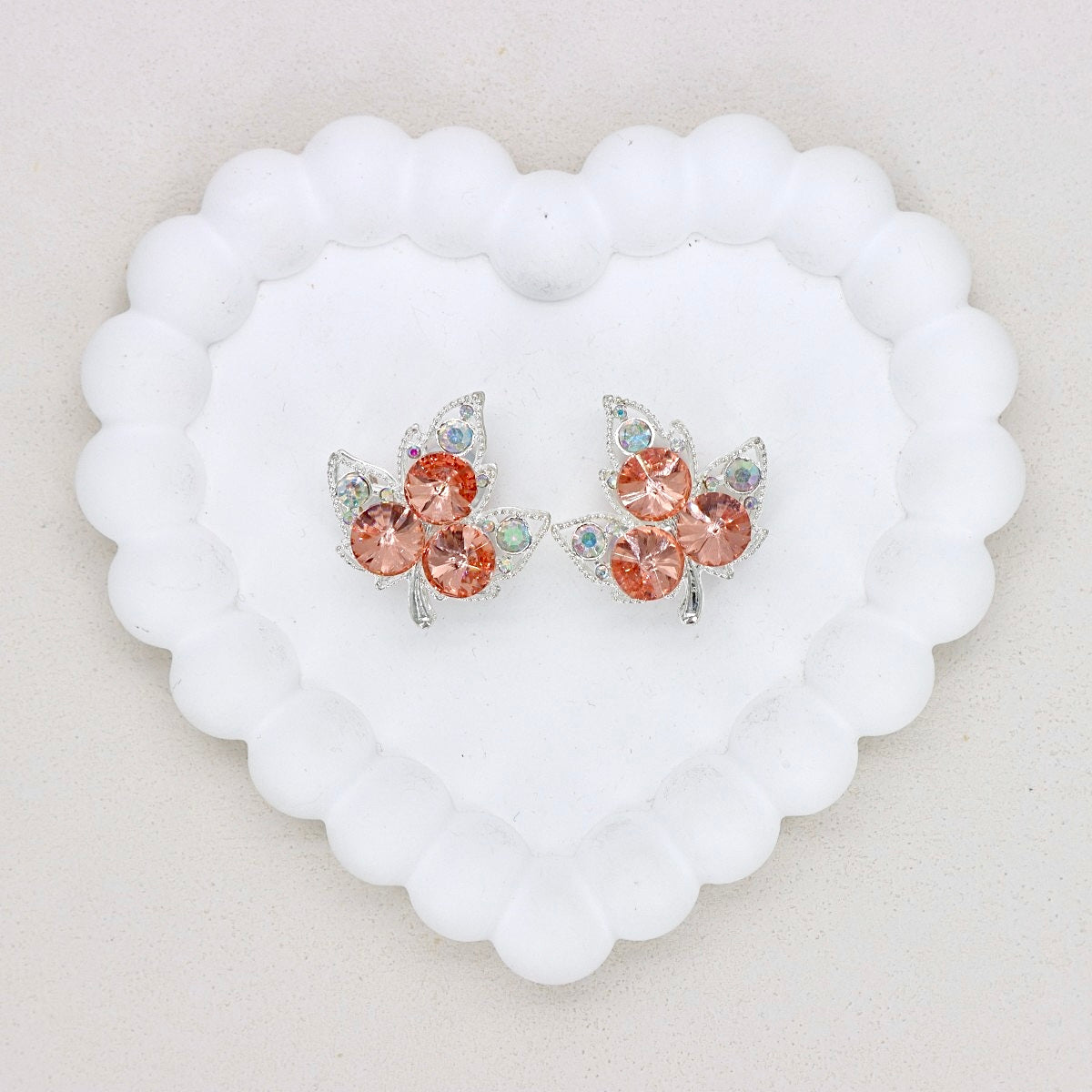 Kimhatter Heavy Duty Double-Sided Alloy Leaf Charm Beads
