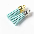 Velvet Tassel Charms | 3cm Mini Fringe Pendants for DIY Jewelry, Keychains, Bag Decor & Bohemian Crafts 30pcs/bag