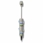 3pcs  Rhinestone Beadable Pens  PE