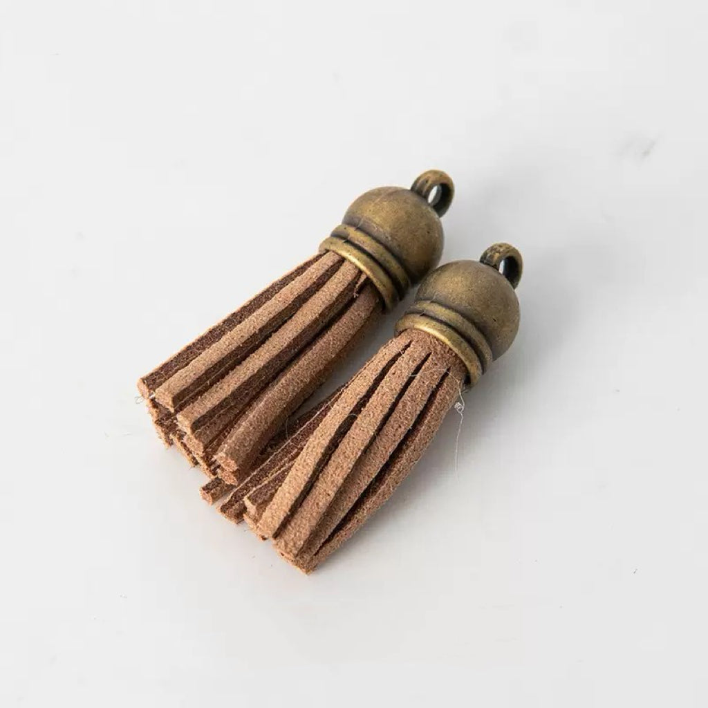 Velvet Tassel Charms | 3cm Mini Fringe Pendants for DIY Jewelry, Keychains, Bag Decor & Bohemian Crafts 30pcs/bag