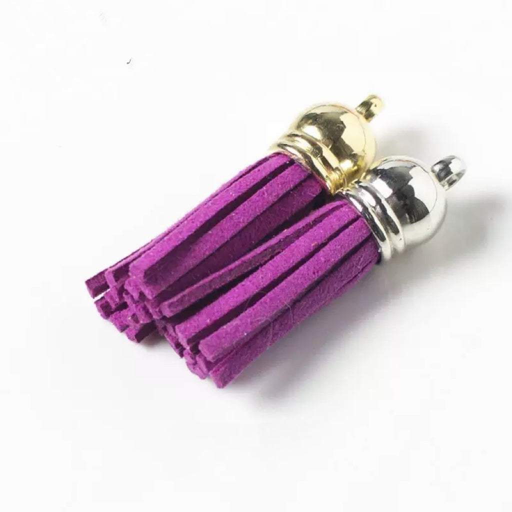 Velvet Tassel Charms | 3cm Mini Fringe Pendants for DIY Jewelry, Keychains, Bag Decor & Bohemian Crafts 30pcs/bag