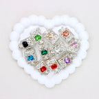 Kimhatter Mini Perfume Bottle Alloy Charm Bead with Straight Hole