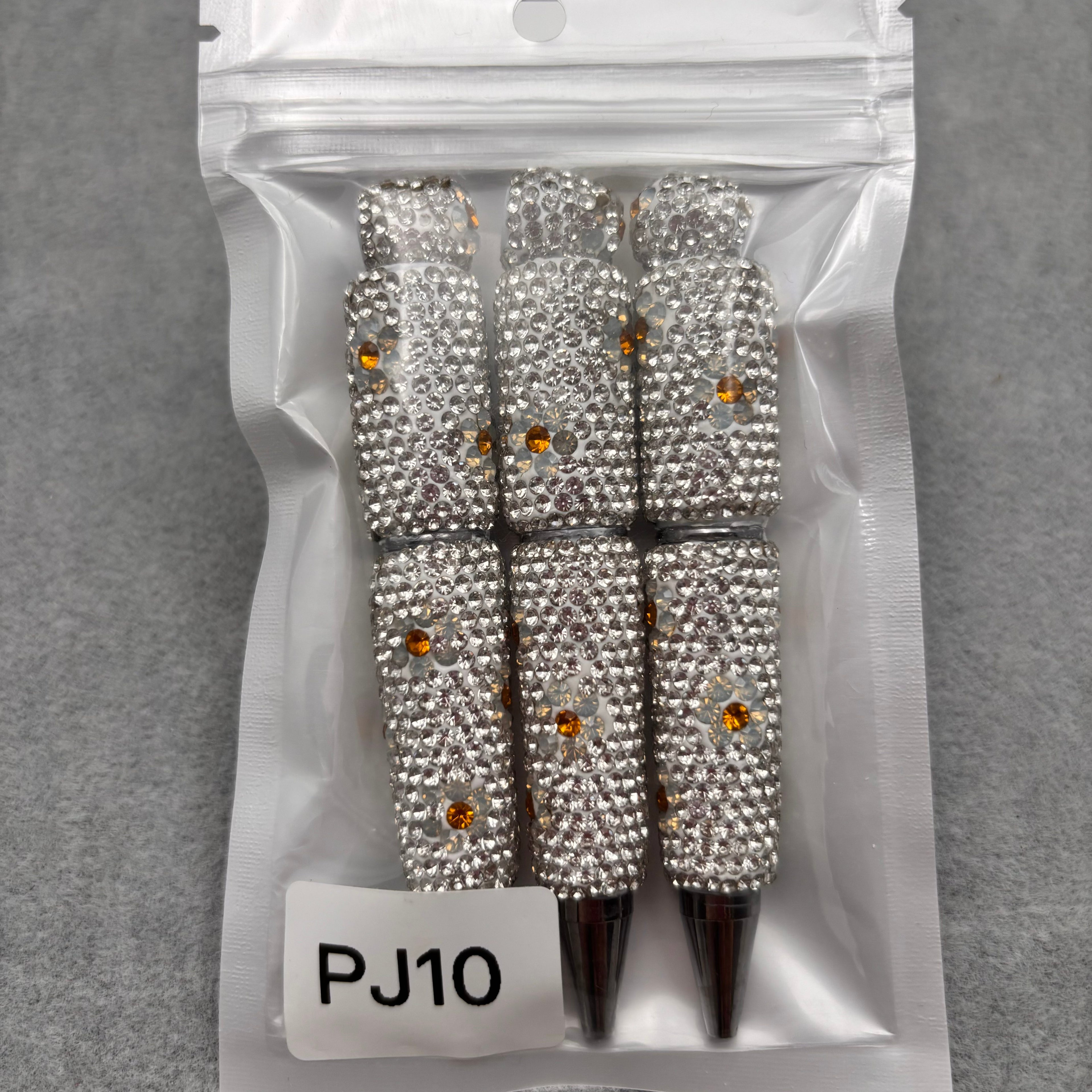 3pcs  Rhinestone Beadable Pens  PJ