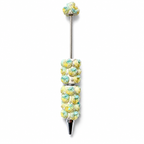 2pcs  Rhinestone Beadable Pens  PF