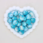 Heavy Duty Polymer Clay Pinecone & Pumpkin Beads with Full Crystal Coverage