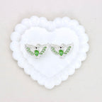 Kimhatter 3D Heart with Large Wings Alloy Bead with Straight Hole