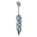 2pcs  Rhinestone Beadable Pens  PF