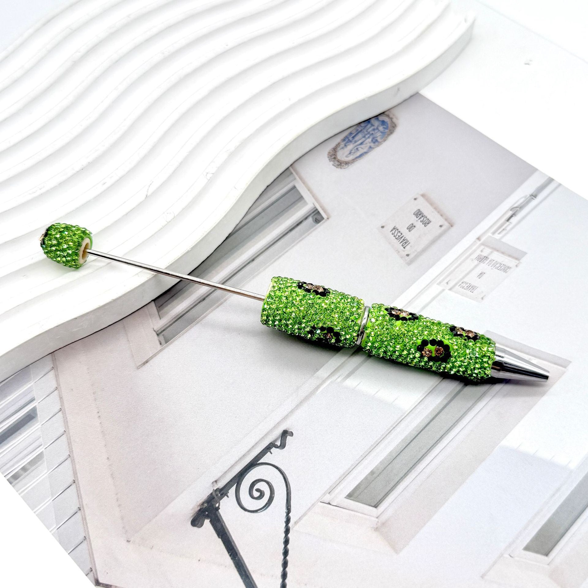 Kimhatter Beadable Rhinestone Pen-J