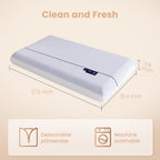 Memory Foam Pillows, Cervical Neck Pillow for Neck Pain Relief, Soft and Cooling for Back Side Sleeper Pillow with Two-Sided Reversible, Fits The Face Perfectly, Home Bed Pillows