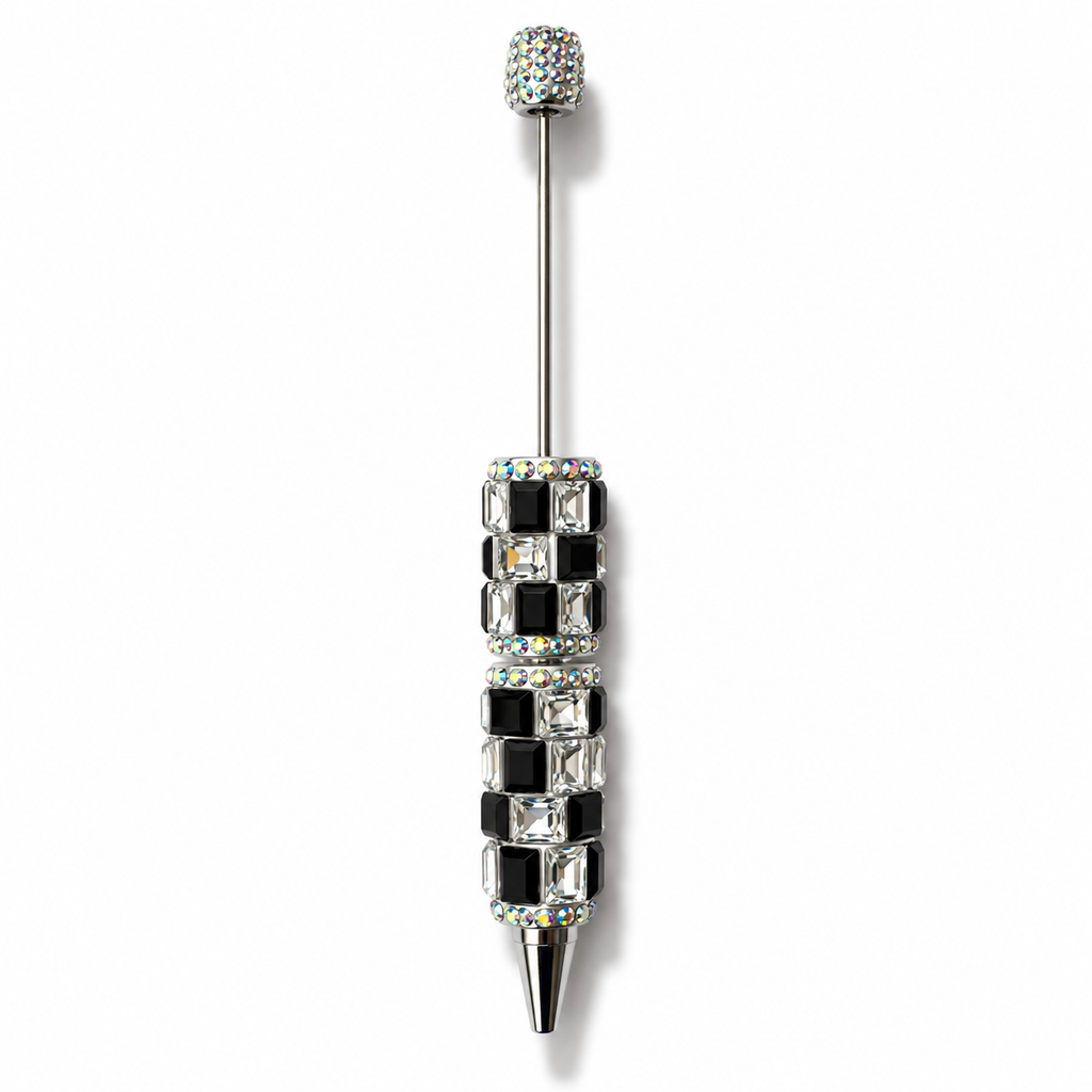6PCS Crystal Pens — Sparkling Rhinestone Beaded Pens C6