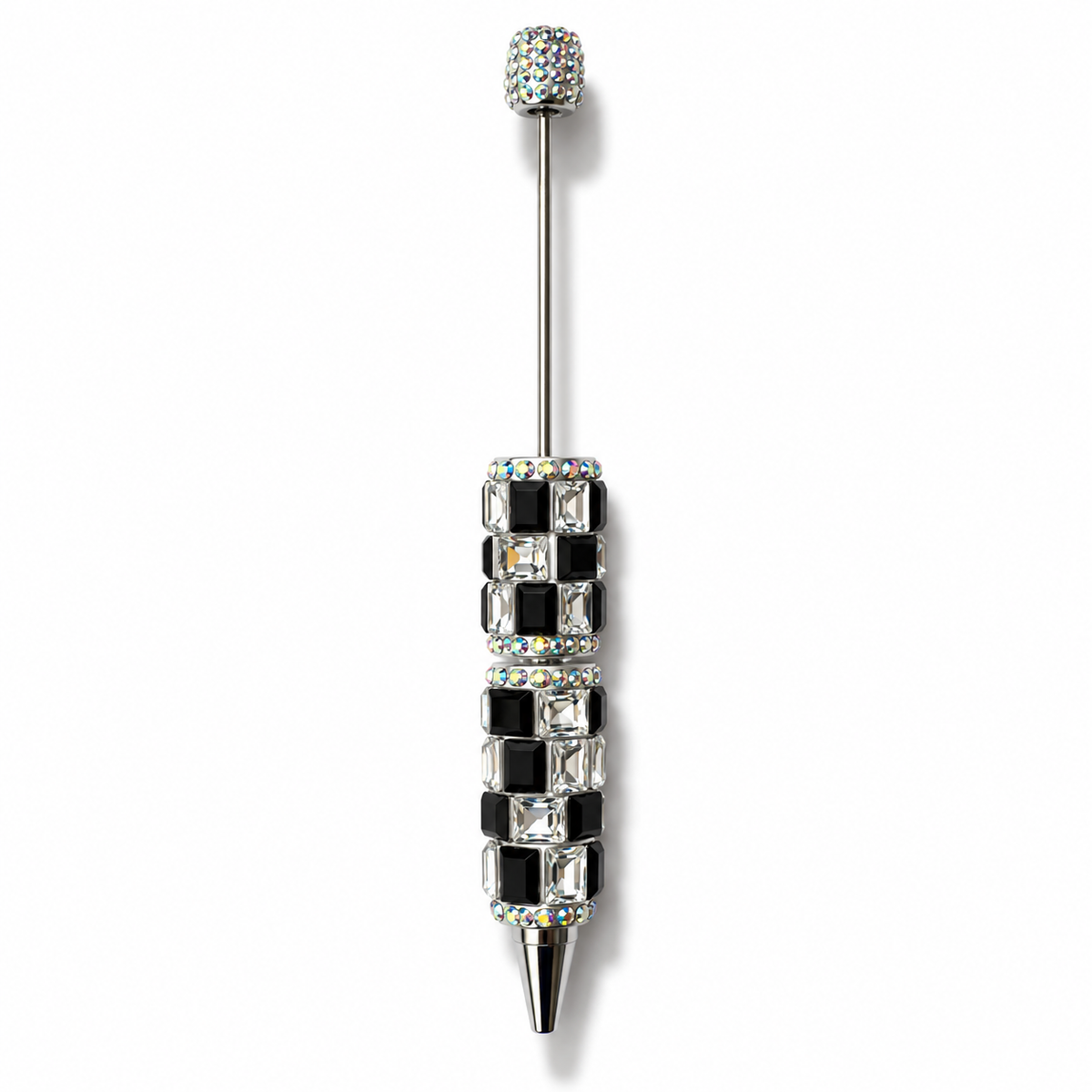 6PCS Crystal Pens — Sparkling Rhinestone Beaded Pens C6