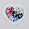 Stardust Full Crystal Bear Heart Zircon Diamond Ball Bead