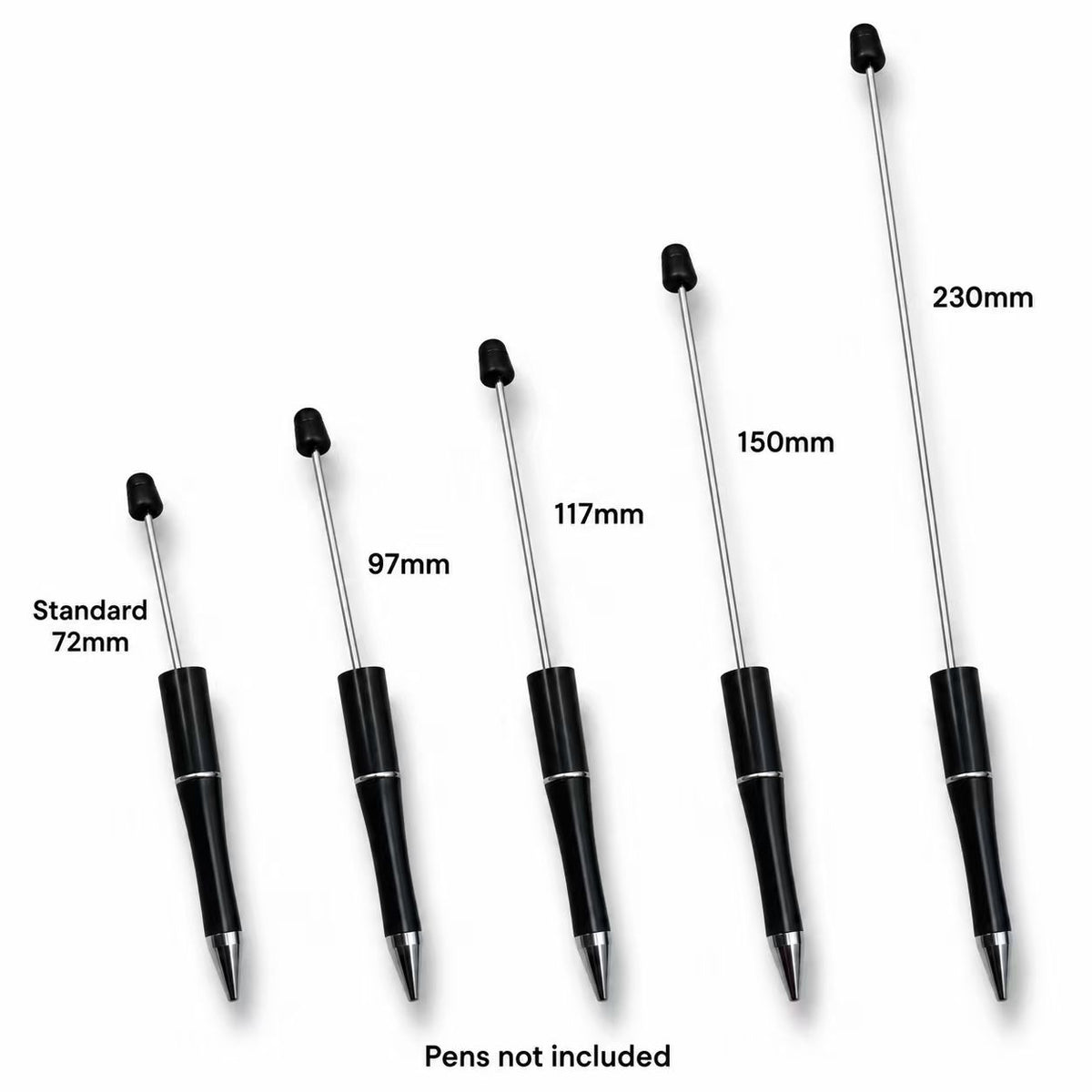 20pcs Rhinestone Beadable Pens  Extension Rod Y117