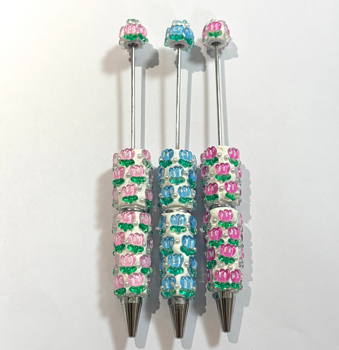 3pcs  Rhinestone Beadable Pens  PE