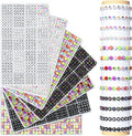 kimhatter 1400 PCS Alphabet Letter Beads Kit – 28 Styles Preppy Friendship Bracelet Beads with Storage Case for DIY Jewelry Making and Crafting