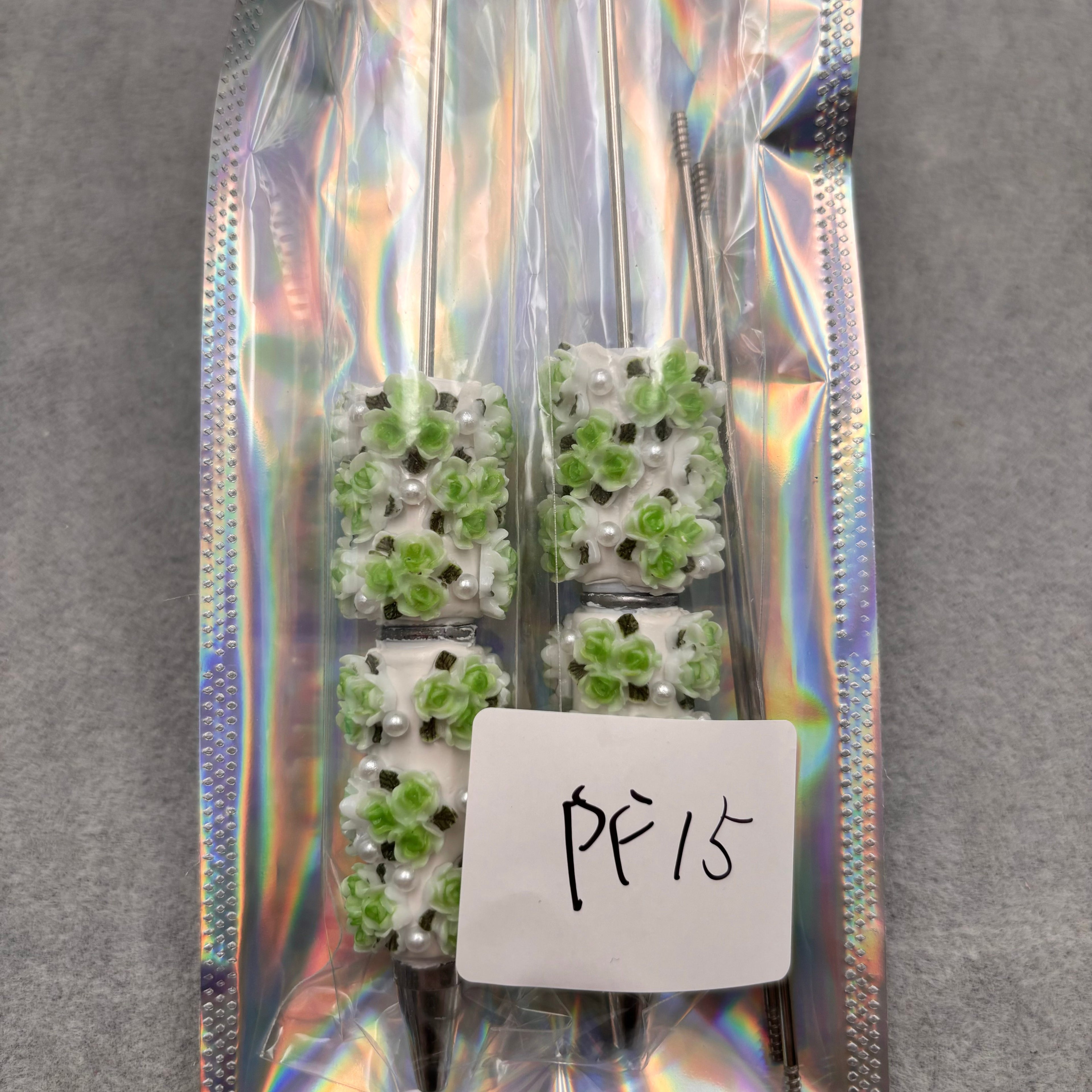 2pcs  Rhinestone Beadable Pens  PF