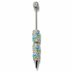 3pcs  Rhinestone Beadable Pens  PE