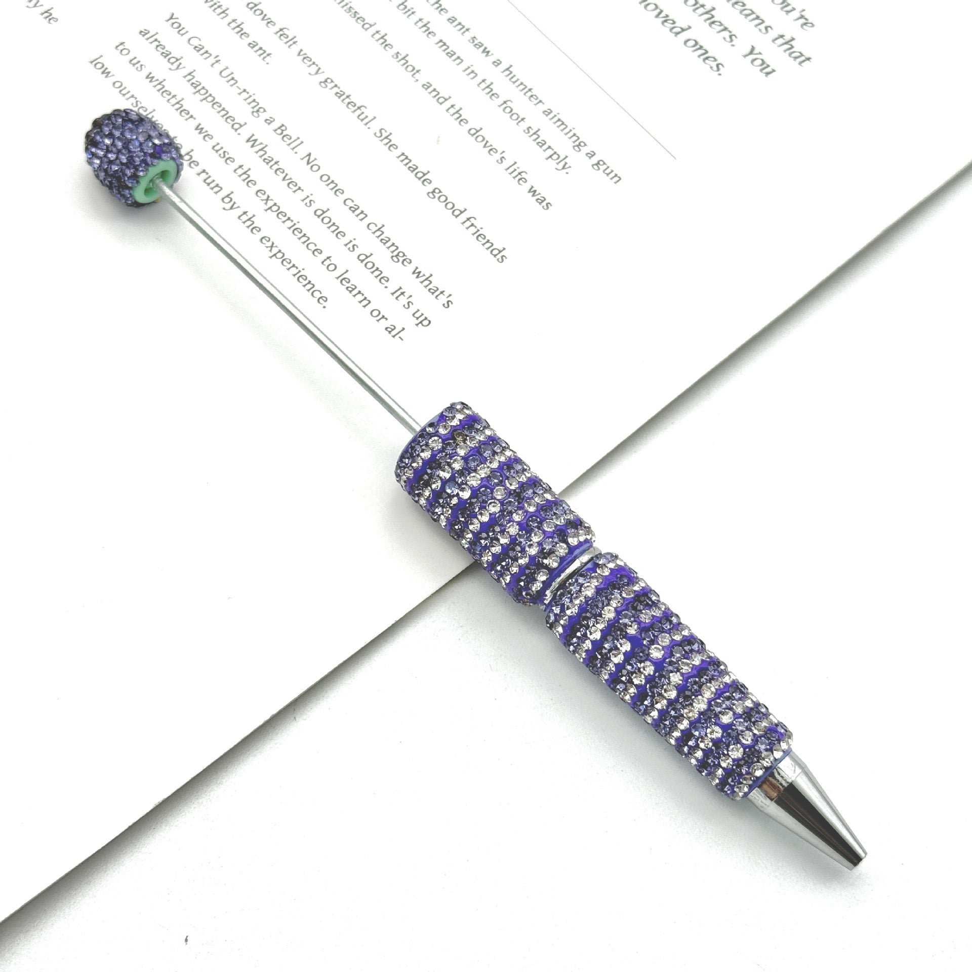 Kimhatter Beadable Rhinestone Pen-H