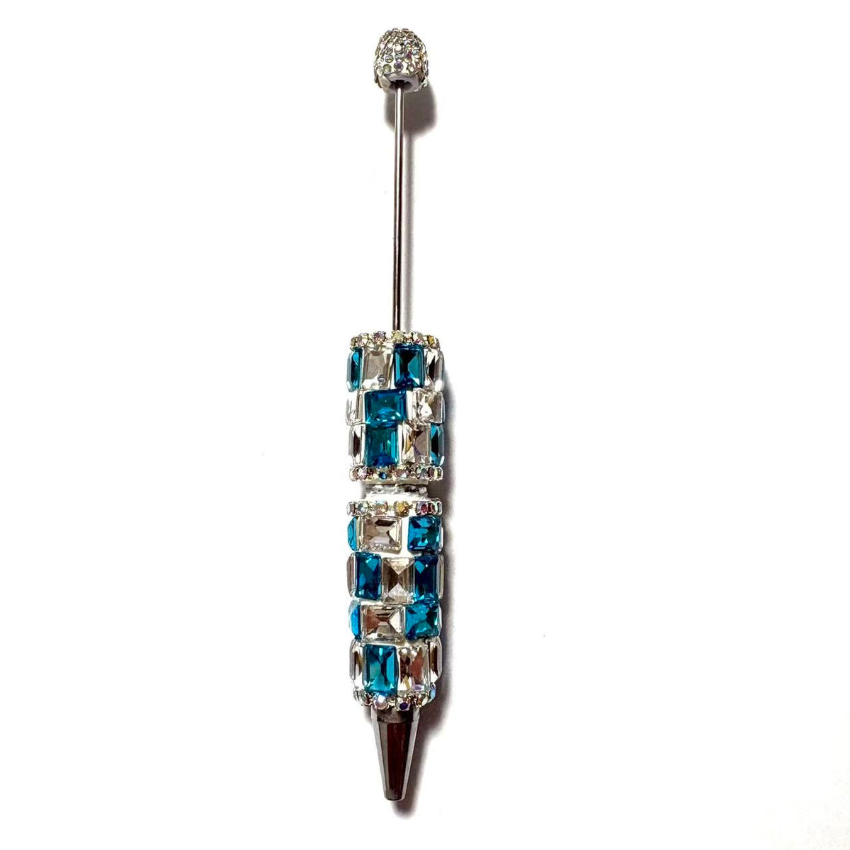 6PCS Crystal Pens — Sparkling Rhinestone Beaded Pens C6