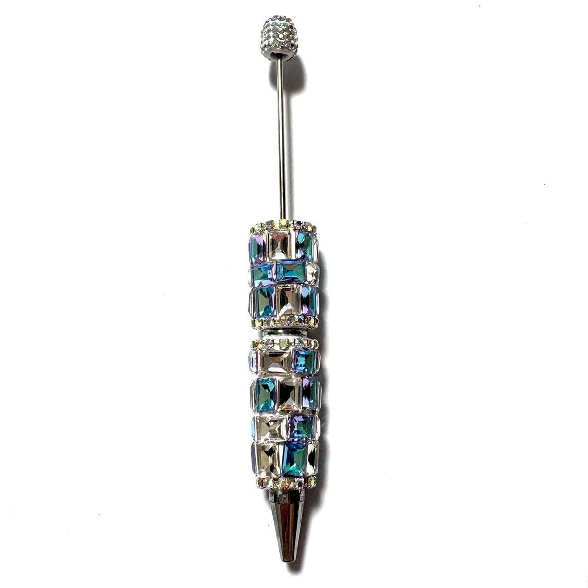 6PCS Crystal Pens — Sparkling Rhinestone Beaded Pens C6