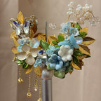Luxury Oversized Moon Charm Beads, Sparkly Rhinestone Beads for DIY Pens, Jewelry & Crafts