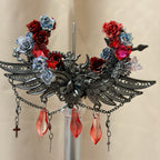 Luxury Oversized Moon Charm Beads, Sparkly Rhinestone Beads for DIY Pens, Jewelry & Crafts
