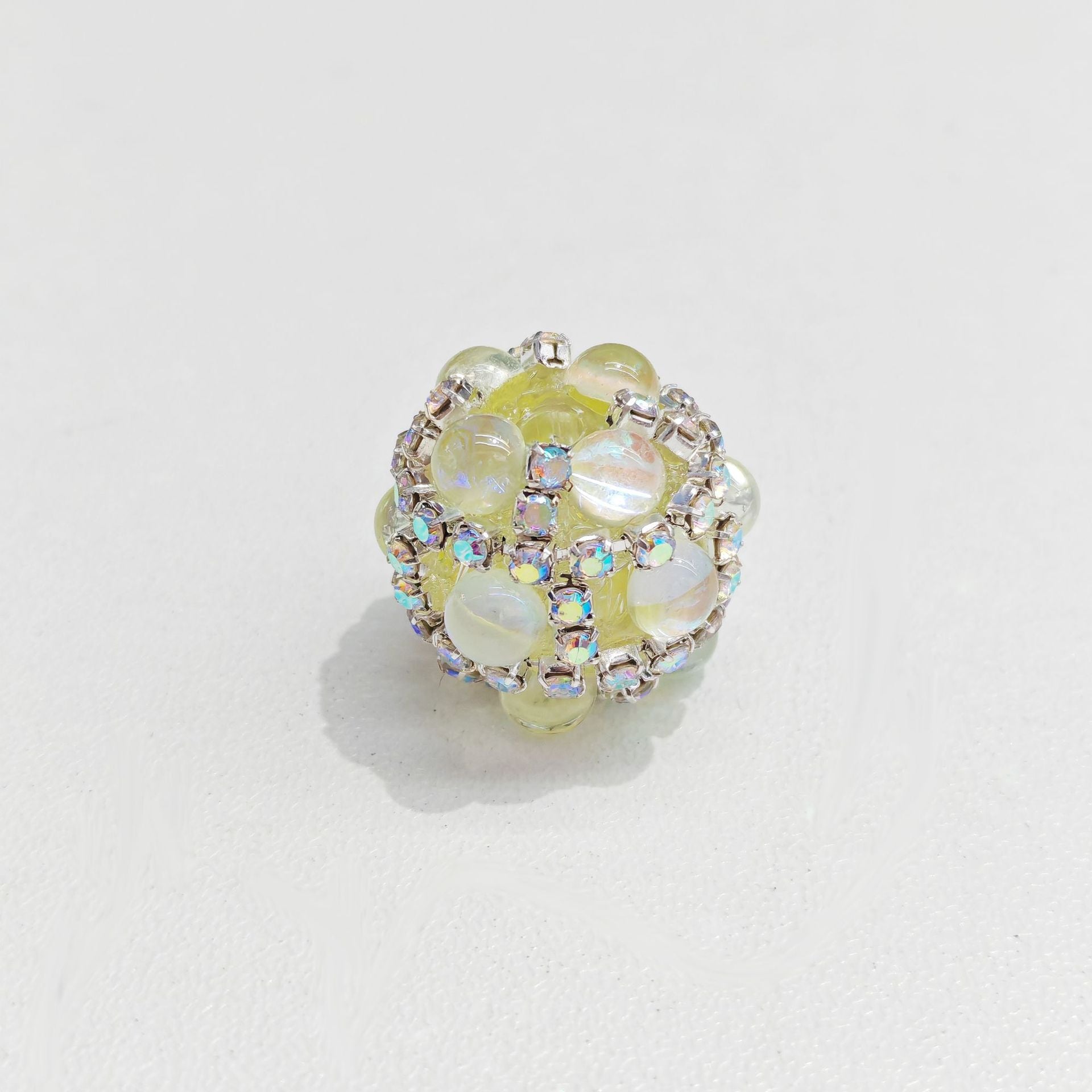 Kimhatter Cat's Eye Heart Heavy Duty Bead
