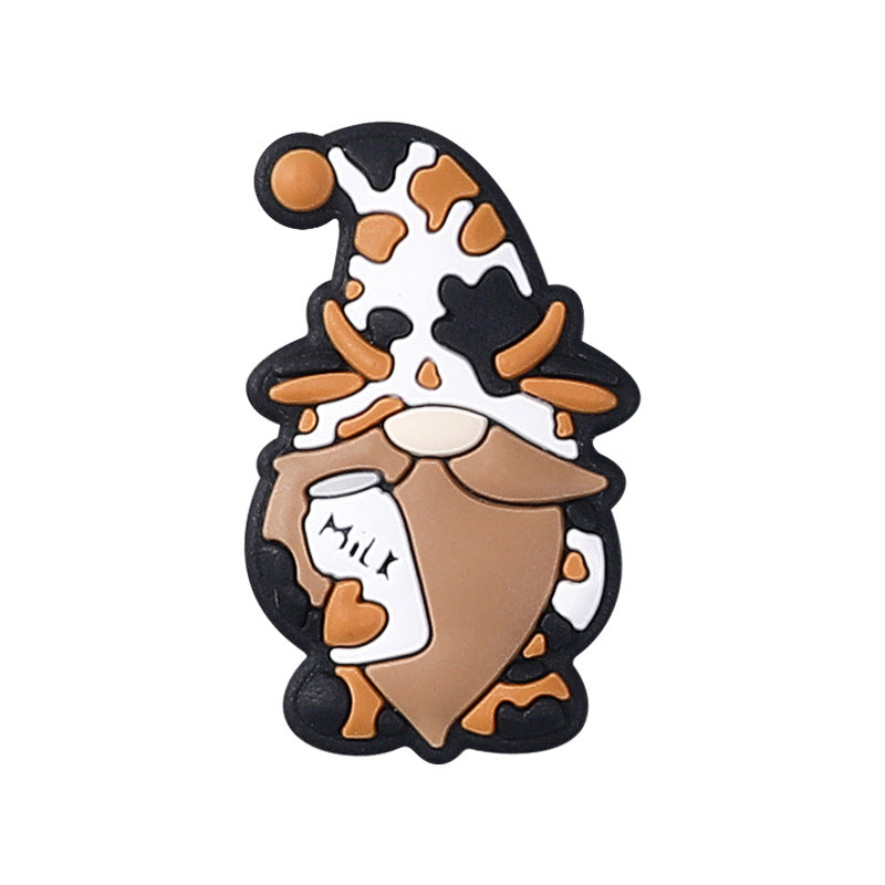 DIY Silly cow silicone focal bead