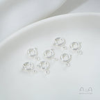 14K gold-plated 18K real gold spring buckle necklace bracelet ending lobster connection buckle DIY handmade material accessories