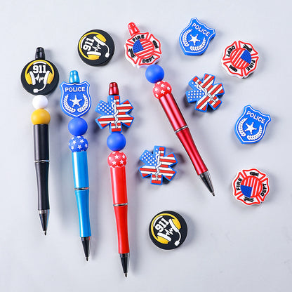 Badge silicone focal beads