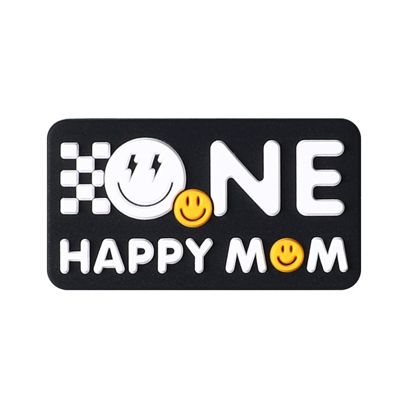 HAPPY SMILE SILICONE FOCAL BEAD