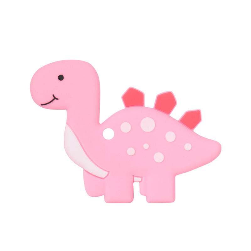 Baby cartoon highland cow, bear, unicorn, panda, dinosaur silicone focal bead