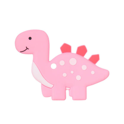 Baby cartoon highland cow, bear, unicorn, panda, dinosaur silicone focal bead