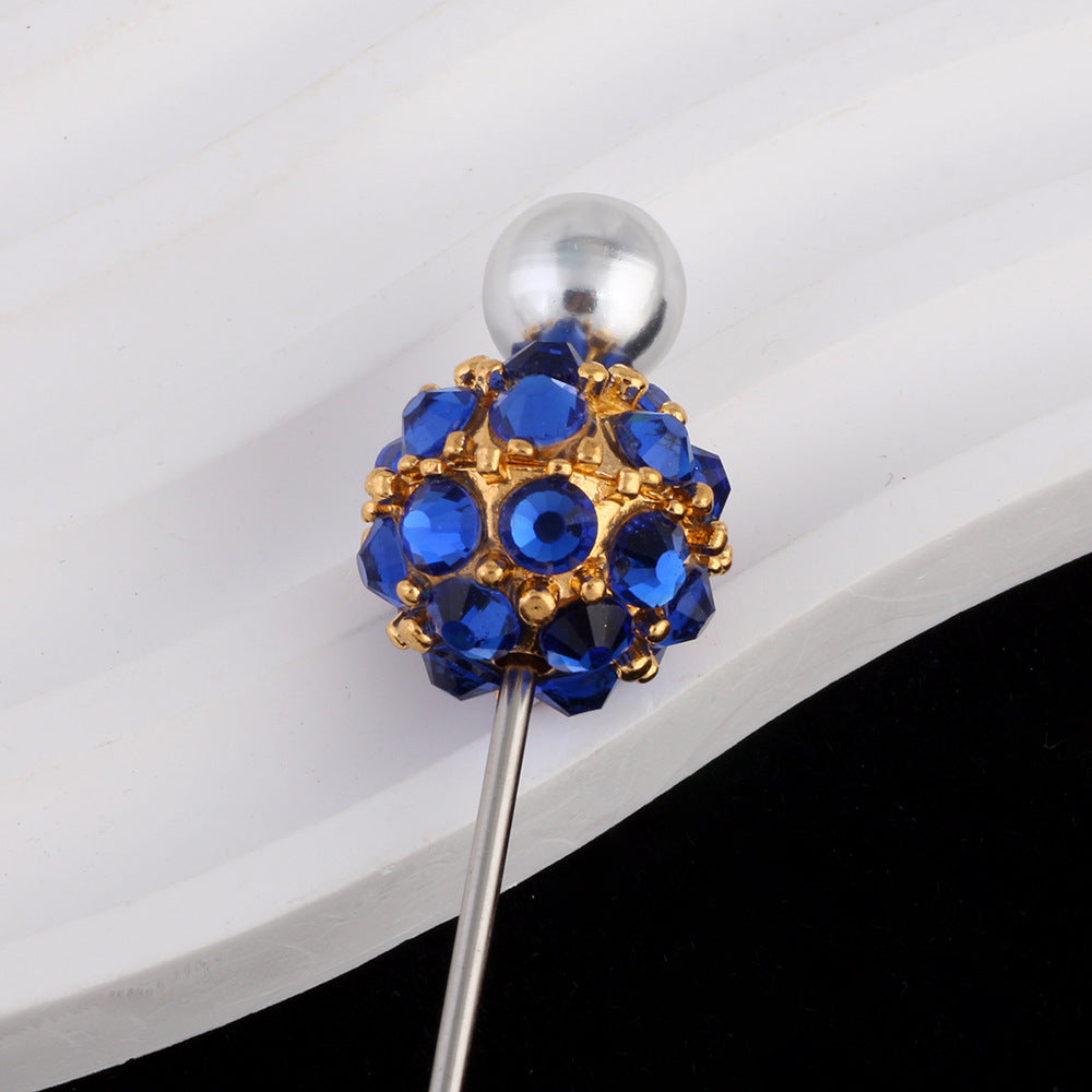 Colored Crystal Glass Alloy Beads with Straight Hole