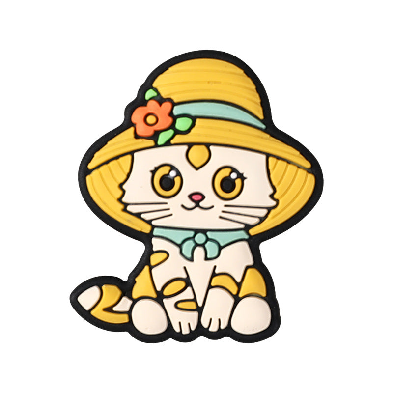 New kitten silicone focal beads