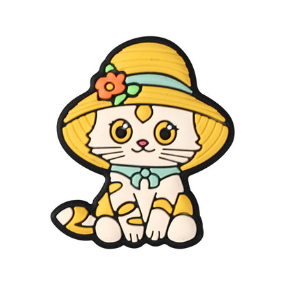 New kitten silicone focal beads